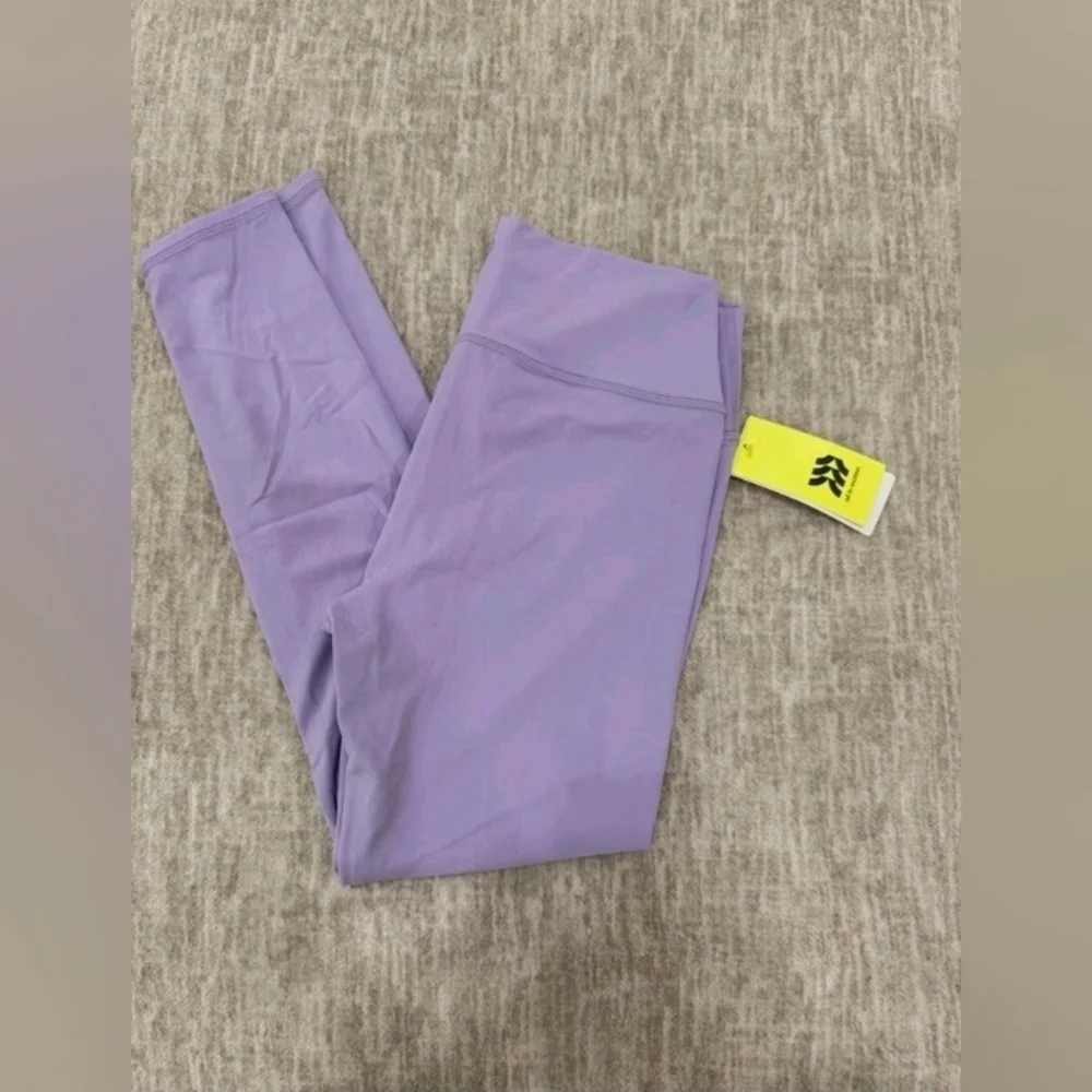 All In Motion Girls' Everyday Soft Leggings Light Purple Size: XL 14